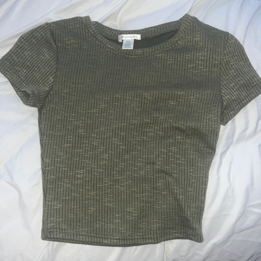 green bozzolo small top(never worn)